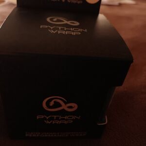 Python Wrap Performance Wrap - Black with Gold Logo